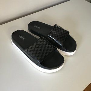 Michael Kors Black Slides